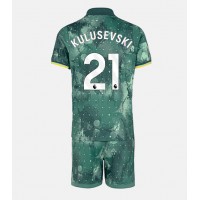 Dres Tottenham Hotspur Dejan Kulusevski #21 Tretina pre deti 2024-25 Krátky Rukáv (+ trenírky)